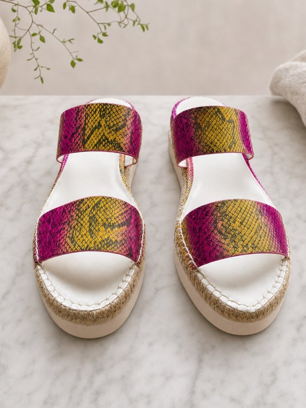Leather Slide NWT Size 8